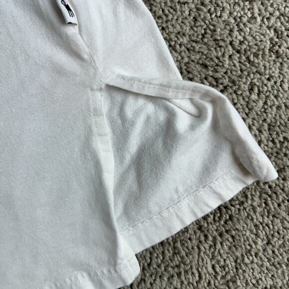 VINTAGE Emerson Street Shirt Womens 3XL White Workout Queen Oversized - Picture 7 of 12